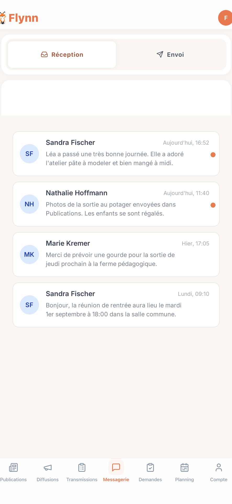 Messagerie Flynn